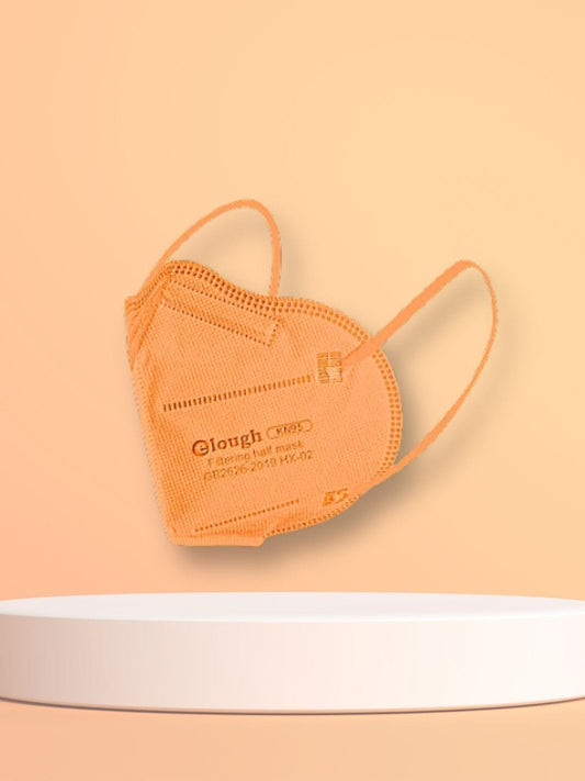 Masque FFP2 | Orange Pastel<br>100 Pièces