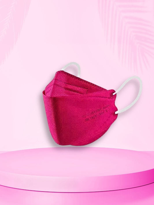 Masque FFP2 | Rose Fushia<br>100 Pièces