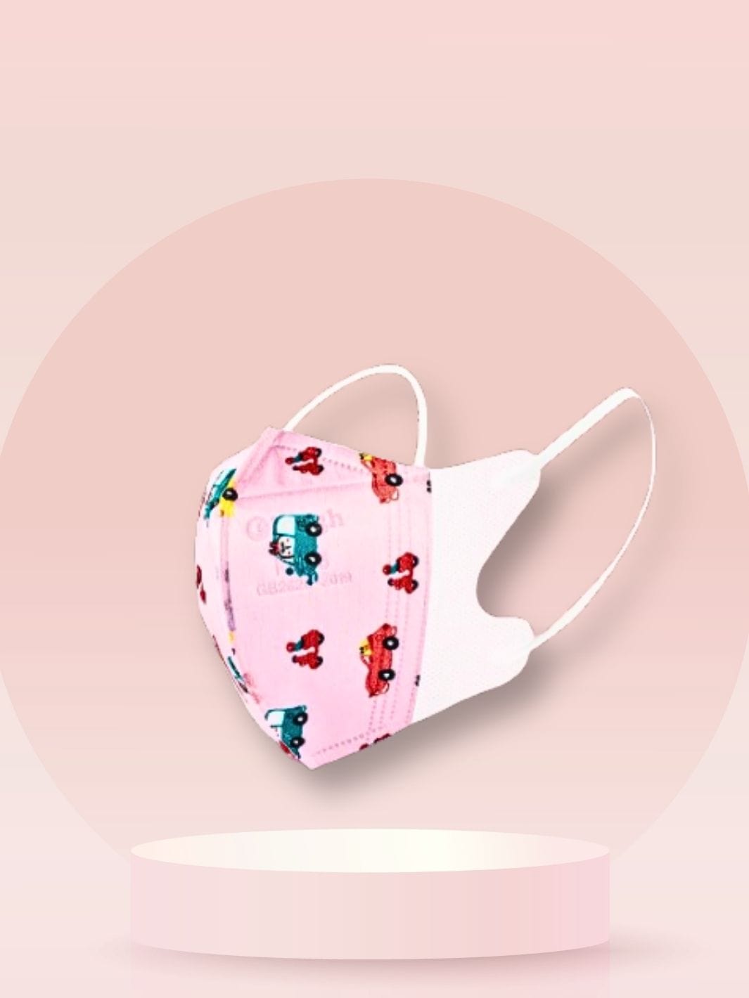 Masque FFP2 | Rose Voiture<br>10 Pièces