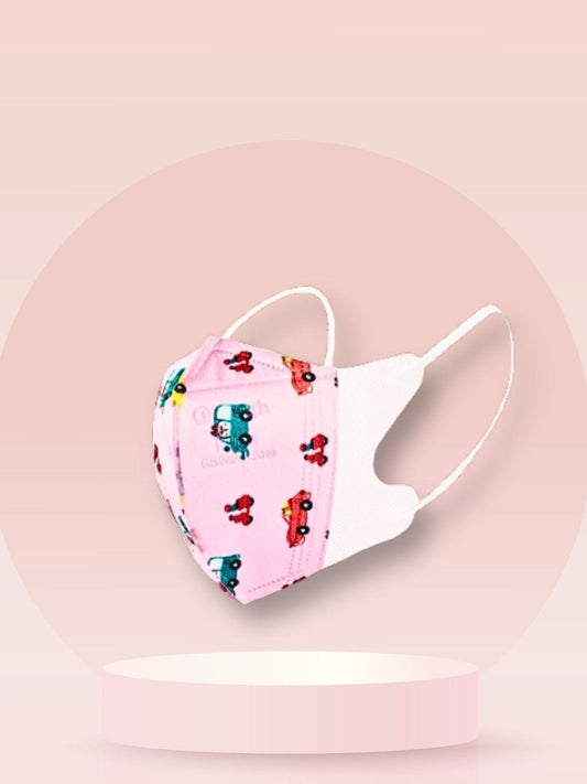 Masque FFP2 | Rose Voiture<br>10 Pièces