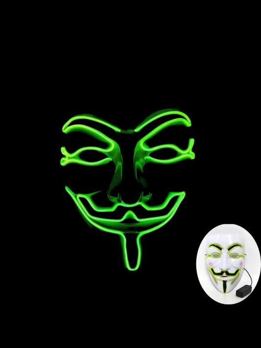 Masque Led | Anonymous<br>Vert