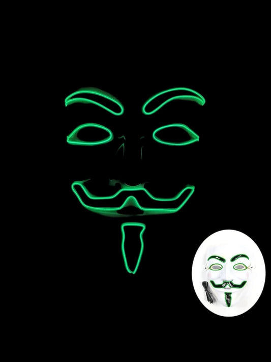 Masque Led | Anonymous<br>Vert Masque Led | Anonymous Vert