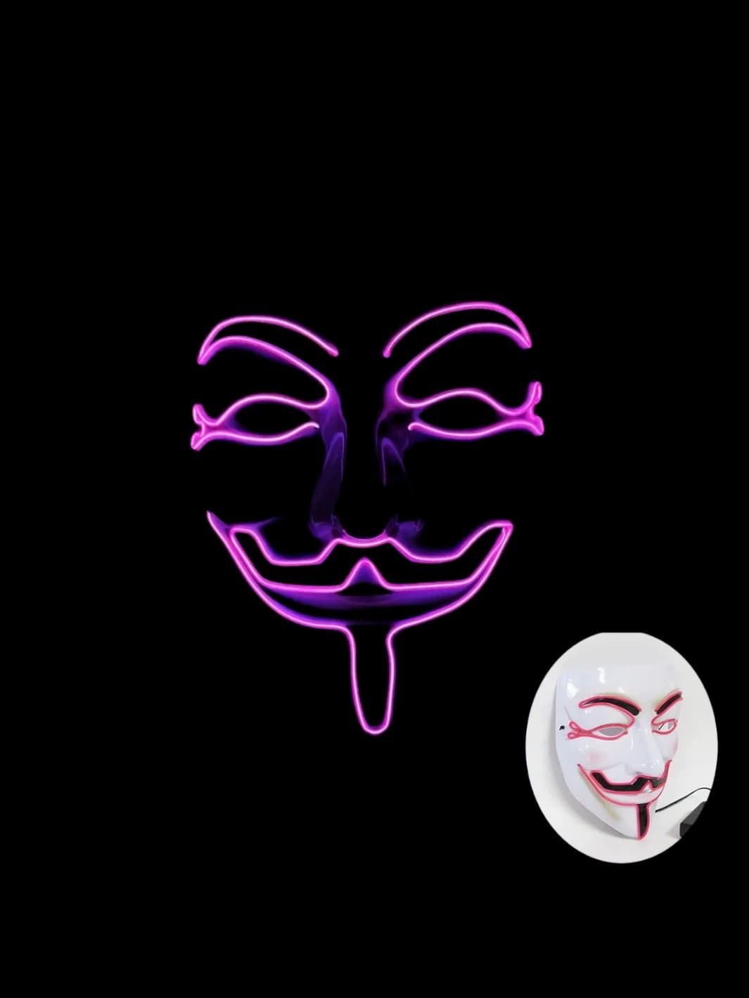 Masque Led | Anonymous<br>Violet