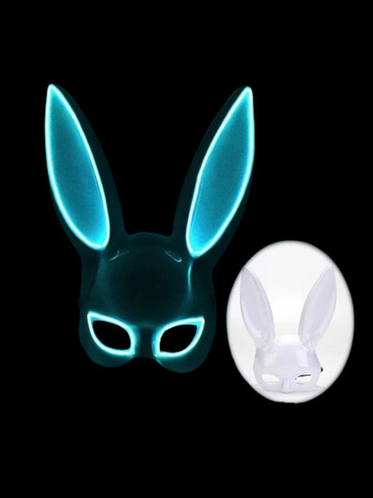 Masque Led | Lapin Blanc<br>Bleu