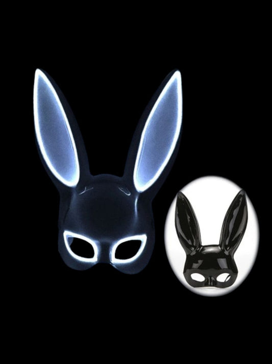 Masque Led | Lapin Noir<br>Blanc