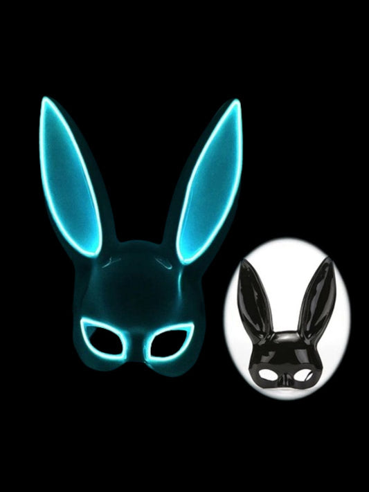 Masque Led | Lapin Noir<br>Bleu