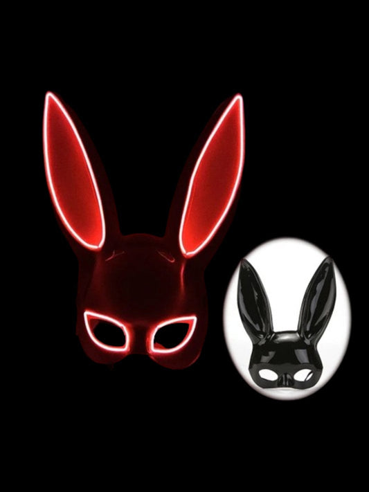 Masque Led | Lapin Noir<br>Rouge