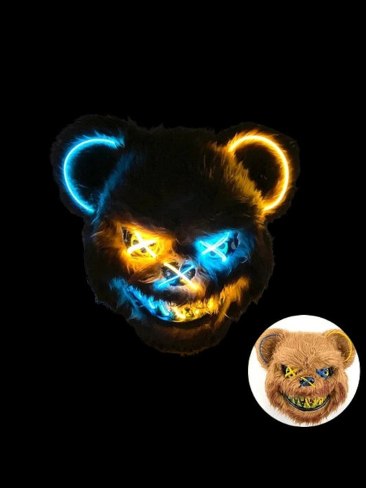 Masque Led | Larmure<br>Bleu/Jaune