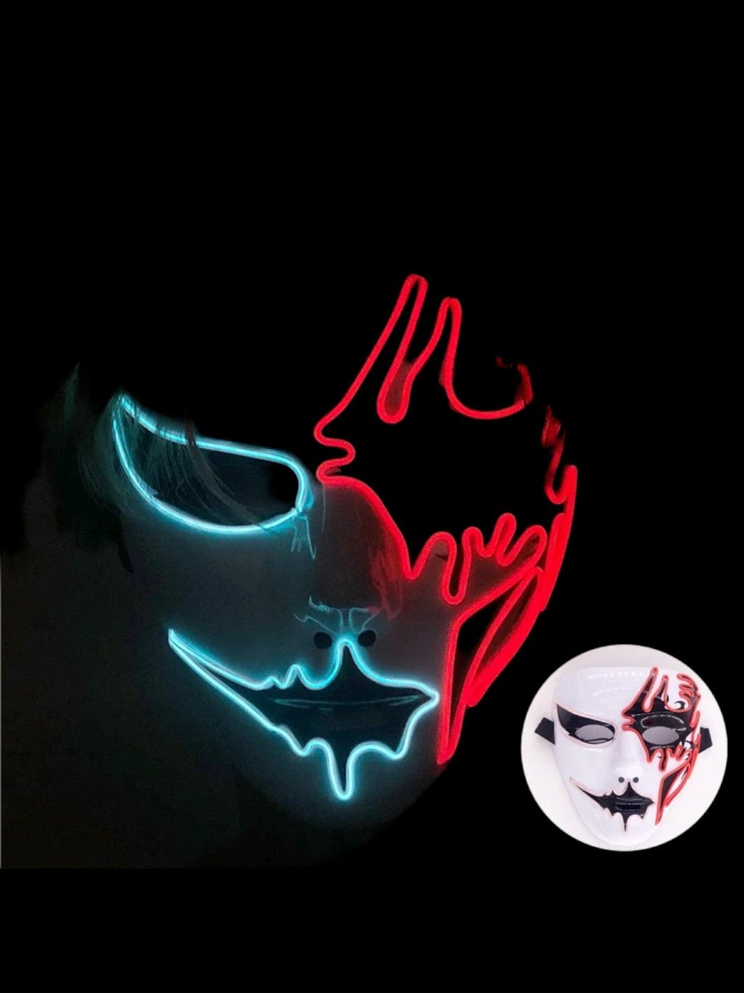 Masque Led | Le Fléau<br>Rouge