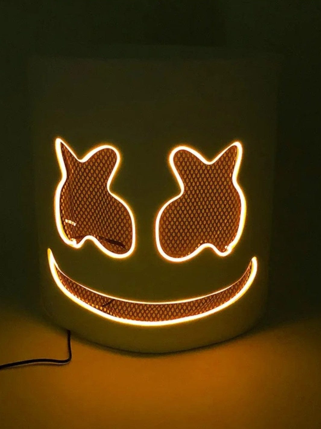 Masque Led | Marshmello<br>Orange