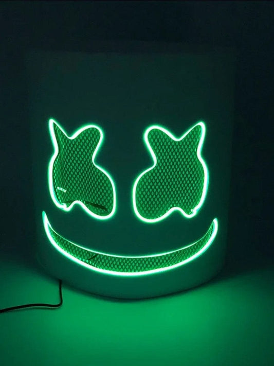 Masque Led | Marshmello<br>Vert