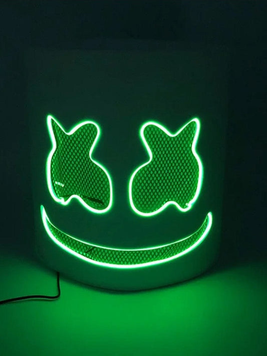 Masque Led | Marshmello<br>Vert